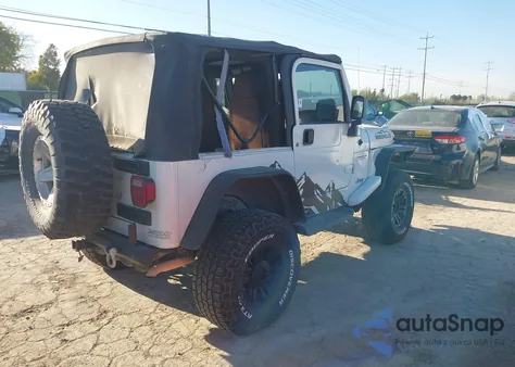 2004 Jeep Wrangler Sport from USA, damaged, VIN 1J4FA49SX4P802341